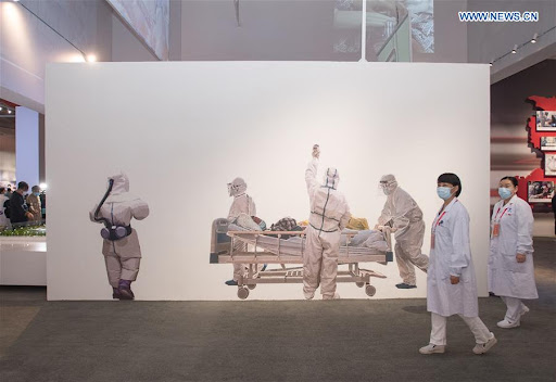 新冠展覽，新冠展位，新冠畫作展示