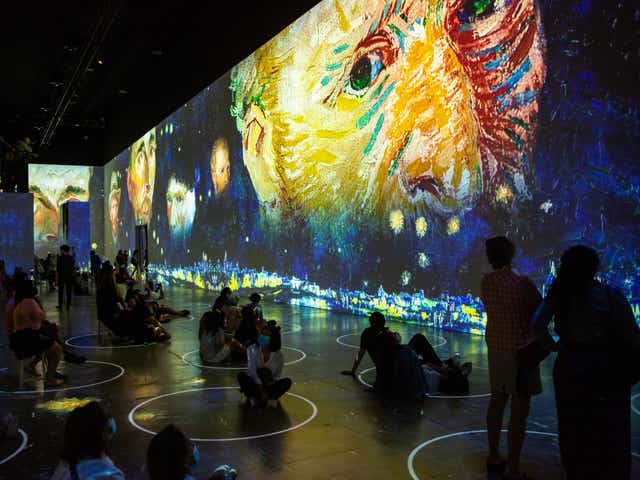 梵高作品展覽，梵高畫展，創(chuàng)意展覽